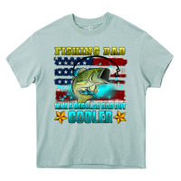 Fishing Dad Like A Regular Dad But Cooler Heavy Core Tee | Teevron
