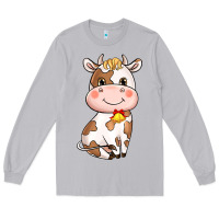 Moon Dust cartoon cow Long Sleeve Tee - NancyCooperArtShop