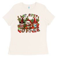 Bone but first coffee Ladies Tee - FaDigitalArtStudio