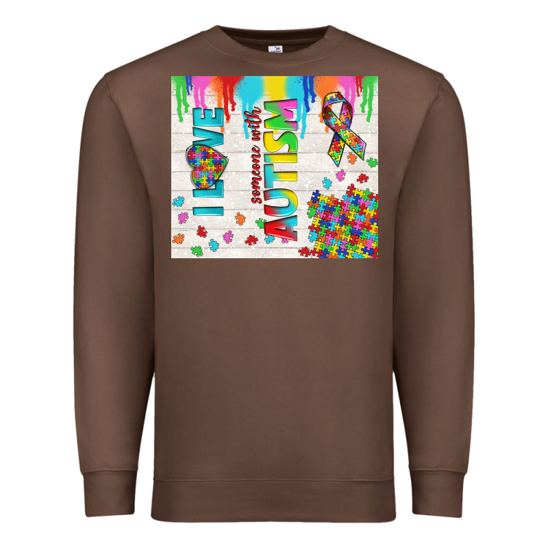I Love Someone With Autism Premium Sweatshirt by TumblerDesignByShophia | Teevron