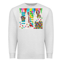 Oatmeal Heather i love someone with autism Premium Sweatshirt - TumblerDesignByShophia