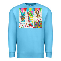Ocean Blue i love someone with autism Premium Sweatshirt - TumblerDesignByShophia