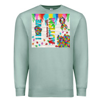 Seafoam i love someone with autism Premium Sweatshirt - TumblerDesignByShophia