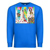 True Royal i love someone with autism Premium Sweatshirt - TumblerDesignByShophia