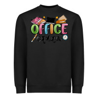 Black office squad Heavyweight Sweatshirt - MaliasSmallBusiness