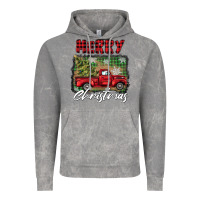 Cloud Rock merry christmas truck Vintage Hoodie - BarkalooDesign
