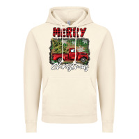 Vintage Artic merry christmas truck Vintage Hoodie - BarkalooDesign