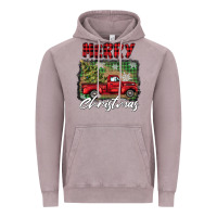 Vintage Zinc merry christmas truck Vintage Hoodie - BarkalooDesign