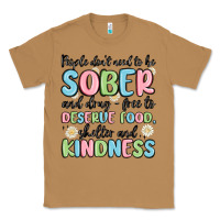 Toasted Coconut people dont need to be sober and drugfree to deserve food Classic Tee - MaliasSmallBusiness