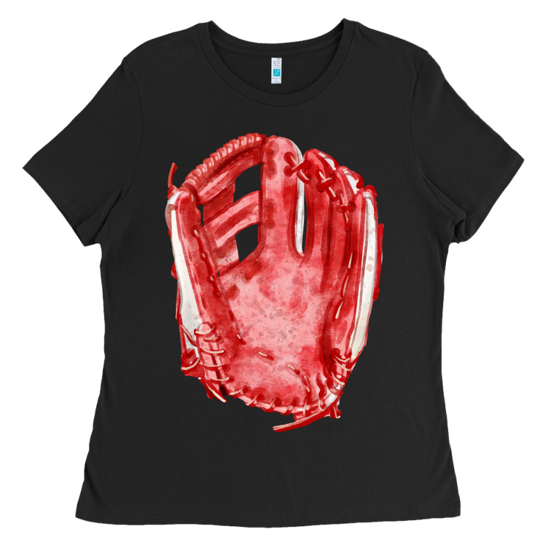Catchers Mitt Fa Element Ladies Tee by FaDigitalArtStudio | Teevron