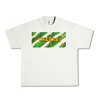 Pistachio leopar and cowhide with cheers Urban Heavy Tee - AdoDesignShop