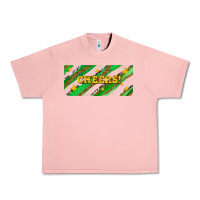 Salmon leopar and cowhide with cheers Urban Heavy Tee - AdoDesignShop