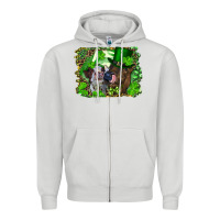 Dove Grey st. patrick's day heifers Zipper Hoodie - RanaPortraitStore