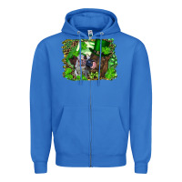 True Royal st. patrick's day heifers Zipper Hoodie - RanaPortraitStore