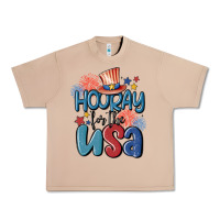 Burro hooray for the usa Urban Heavy Tee - MaliasSmallBusiness