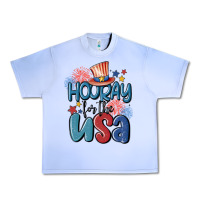 Grape Ice hooray for the usa Urban Heavy Tee - MaliasSmallBusiness