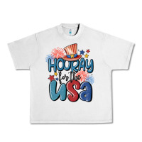 Lunar Rock hooray for the usa Urban Heavy Tee - MaliasSmallBusiness