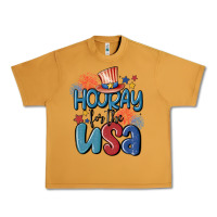 Peanut Butter hooray for the usa Urban Heavy Tee - MaliasSmallBusiness