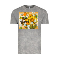 Cloud Rock bee happy Vintage Tee - MaliasSmallBusiness
