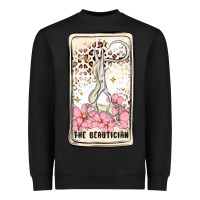 Black hair stylist Heavyweight Sweatshirt - MaliasSmallBusiness