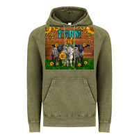 Vintage Olive Western Baby Sheeps Farm Life Garden Vintage Hoodie - LillyAllenDesigns
