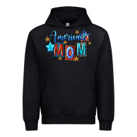 Black American mom 4th of july Urban Hoodie - FaDigitalArtStudio
