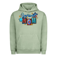 Pigment Oil Green American mom 4th of july Urban Hoodie - FaDigitalArtStudio