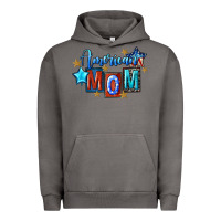 Pigment Tornado American mom 4th of july Urban Hoodie - FaDigitalArtStudio