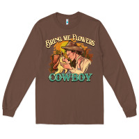 Chestnut bring me flowers cowboy Long Sleeve Tee - NancyCooperArtShop