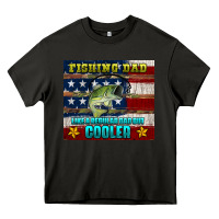 Asphalt fishing dad like a regular but cooler Heavy Core Tee - HRA Design Shop