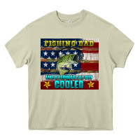 Mossy fishing dad like a regular but cooler Heavy Core Tee - HRA Design Shop