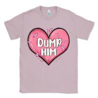 Lilac dump him valentines day Classic Tee - MaliasSmallBusiness