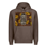 Coffee we let the liquor talk with sunflowers Premium Hoodie - TumblerDesignByShophia