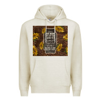 Oatmeal Heather we let the liquor talk with sunflowers Premium Hoodie - TumblerDesignByShophia