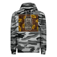 Slate Camo we let the liquor talk with sunflowers Premium Hoodie - TumblerDesignByShophia