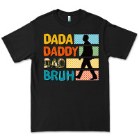 Black dada daddy dad bruh Premium Tee - AdoDesignShop