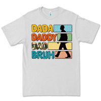 Dove Grey dada daddy dad bruh Premium Tee - AdoDesignShop