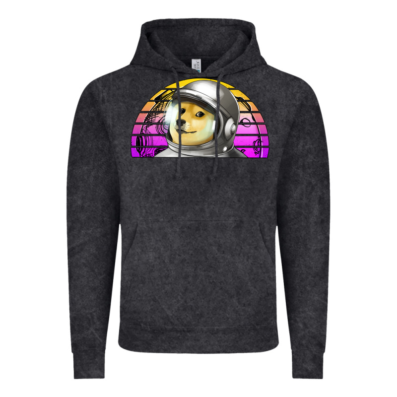 Dogecoin To The Mars Vintage Hoodie by Jasminsmagicworld | Teevron