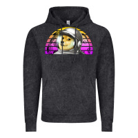 Vintage Black dogecoin to the mars Vintage Hoodie - Jasminsmagicworld