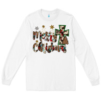 White merry christmas Long Sleeve Tee - JahusDesignShop