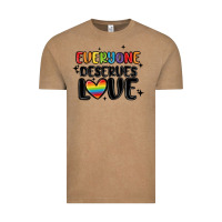 Vintage Coffee everyone deserves love Vintage Tee - MaliasSmallBusiness