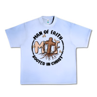 Grape Ice man of faith Urban Heavy Tee - MaliasSmallBusiness
