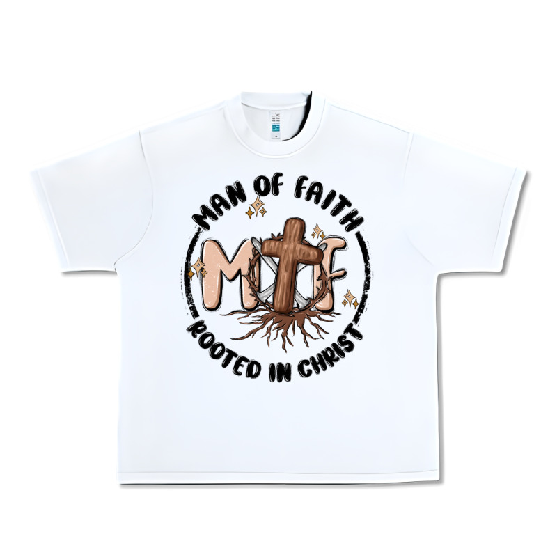 Man Of Faith Urban Heavy Tee by MaliasSmallBusiness | Teevron