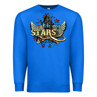 True Royal Oh my stars America wings 4th of july Premium Sweatshirt - HowdyJamesFarm