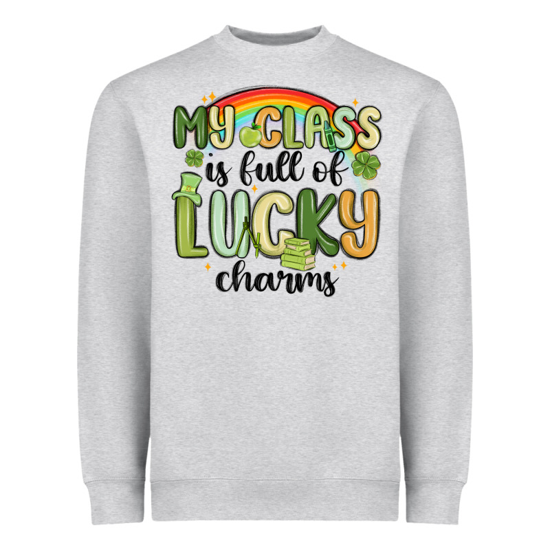 My Class Is Full Of Lucky Charms Heavyweight Sweatshirt by MaliasSmallBusiness | Teevron