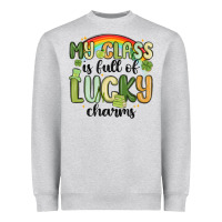 Heather Grey my class is full of lucky charms Heavyweight Sweatshirt - MaliasSmallBusiness