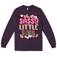 Plum sassy little soul Long Sleeve Tee - MaliasSmallBusiness