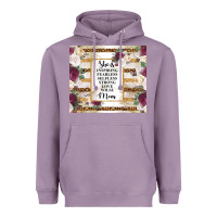 Lavender mother's day she is inspiring fearless selfless strong love wilse mom  Heavyweight Hoodie - TumblerDesignByShophia