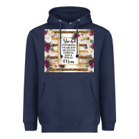 Navy mother's day she is inspiring fearless selfless strong love wilse mom  Heavyweight Hoodie - TumblerDesignByShophia