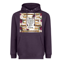 Mother's Day She Is Inspiring Fearless Selfless Strong Love Wilse Mom  Heavyweight Hoodie | Teevron